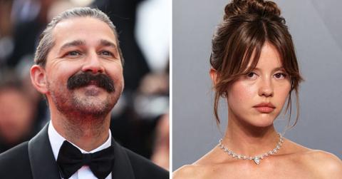 Photo of Shia LaBeouf and Mia Goth