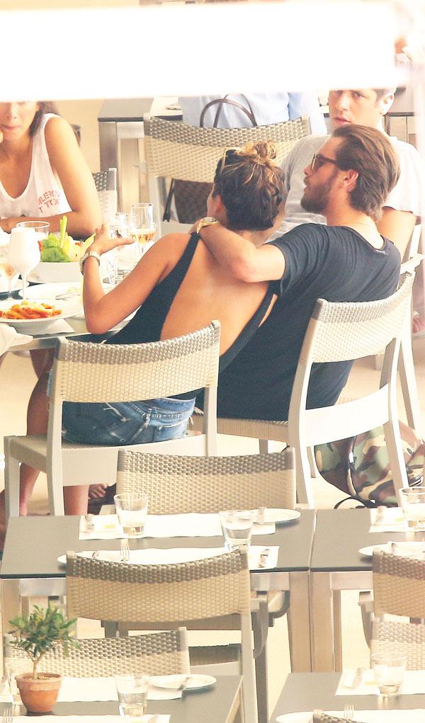 Scott Disick Cheating Kourtney Kardashian Separate Monaco Yacht Brunette