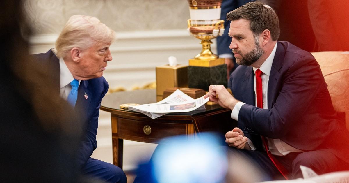 Photo of JD Vance, Donald Trump