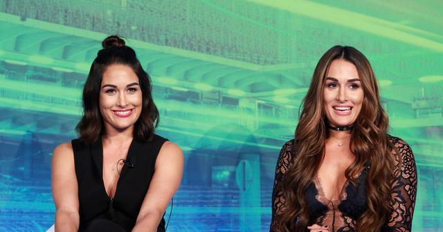 World Wrestling Entertainment (WWE) Wrestlers, Divas and Superstars Brie and Nikki Bella speak during the 2016 Advertising Week