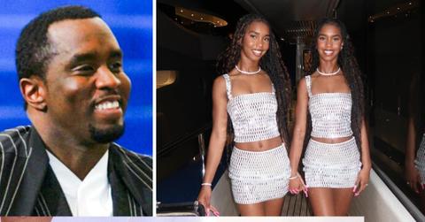 Photo of Sean Diddy Combs, Jessie and D'Lila