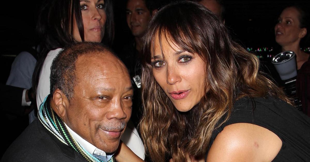 Photo of Quincy Jones and Rashida Jones