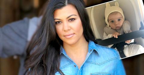 Kourtney Kardashian Keeps Reign Out