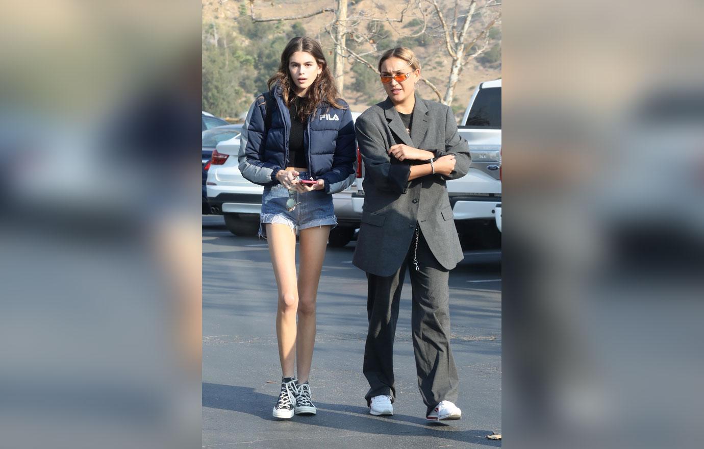 Kaia Gerber Legs Look Very Skinny