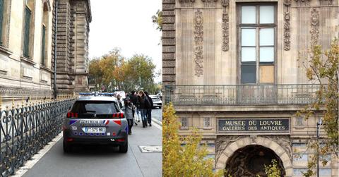 masked thieves million louvre robbery minutes