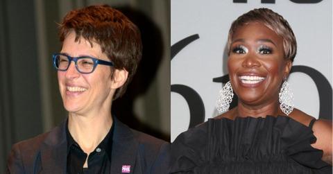 rachel maddow riling up msnbc bosses joy reid firing backlash