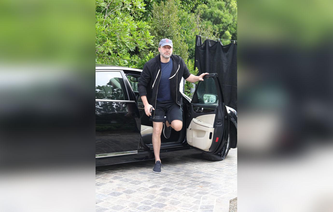 ben affleck returns home rehab sober coach