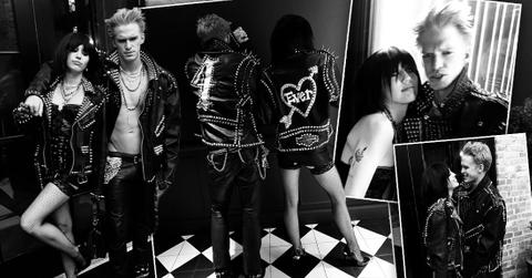 Miley Cyrus & Cody Simpson Show PDA In Matching Halloween Looks