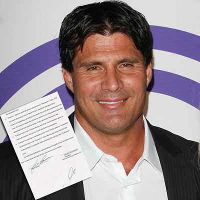 Jose Canseco's model daughter claims ex-MLB star 'blew all the