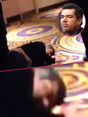 //george lopez passed out drunk canadian casino arrested  tall