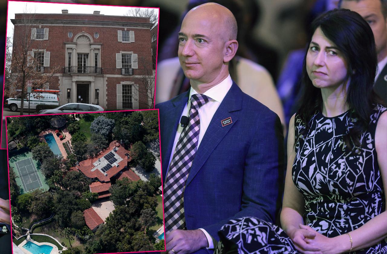 Jeff MacKenzie Bezos Homes Divorce Settlement cheating scandal