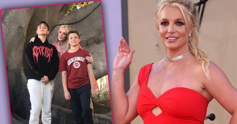 Britney Spears Sends Loving Message To Sons