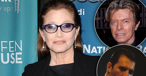 Carrie Fisher Love Affair Freddie Mercury