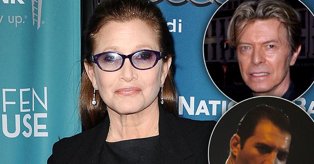 Carrie Fisher Love Affair Freddie Mercury