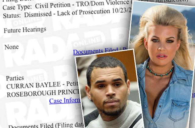 //chris brown assault accuser baylee curran previous violence claims restraining order pp