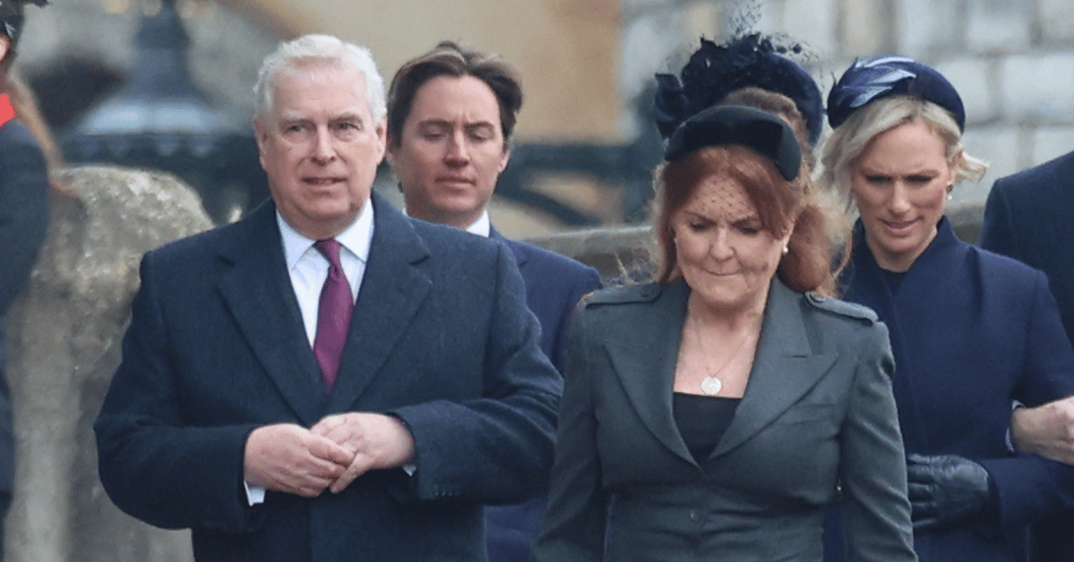 Photo of Prince Andrew and Sarah Ferguson