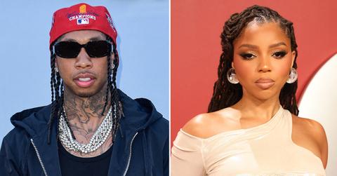 tyga chloe bailey dating photos club