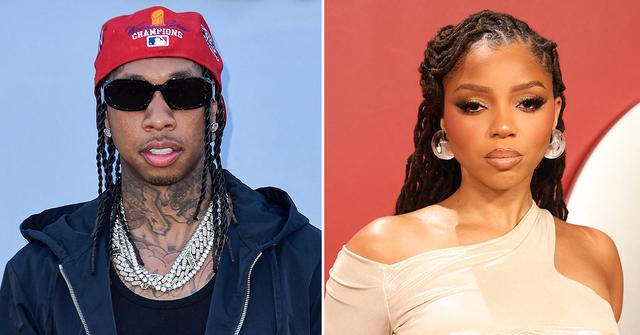 tyga chloe bailey dating photos club