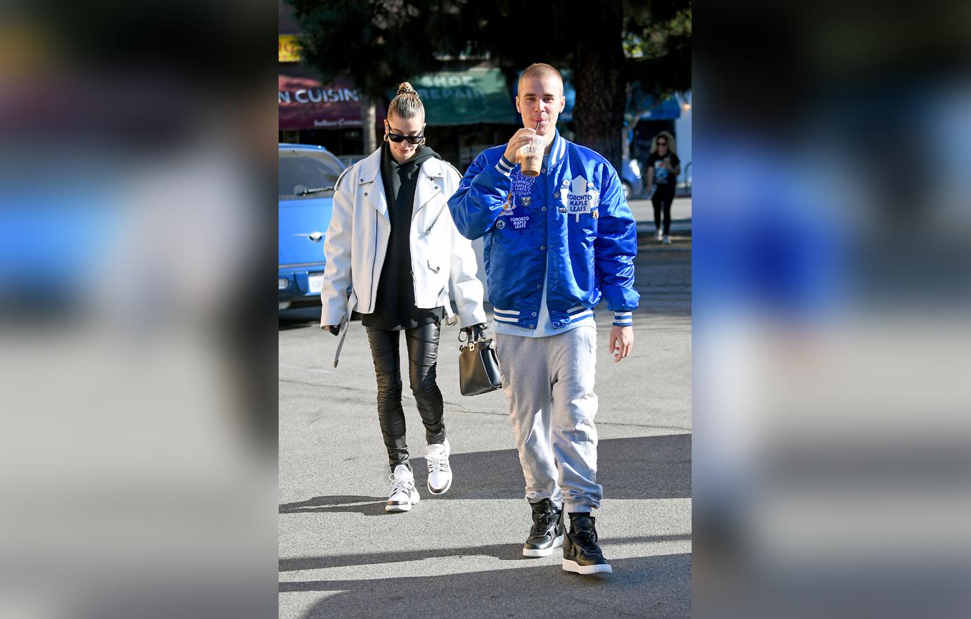 Justin Bieber And Hailey Baldwin Go Out In Studio City