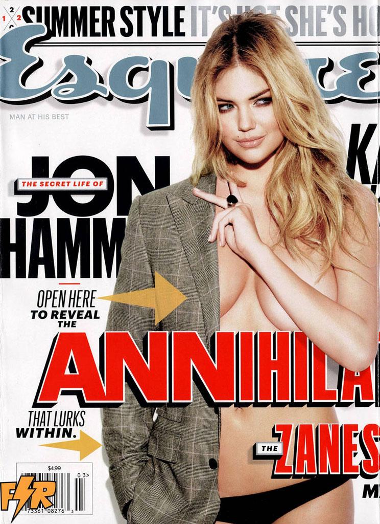 //Kate Upton Esquire Cover