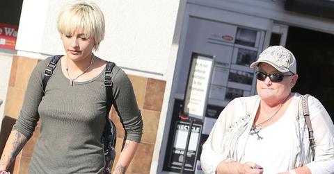 //Debbie Rowe Chemotherapy Paris Jackson