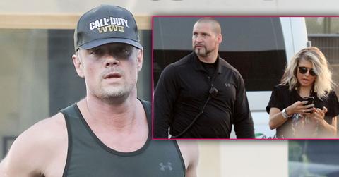 Fergie With Kim Kardashian Fired Bodyguard Josh Duhamel Exercises Split