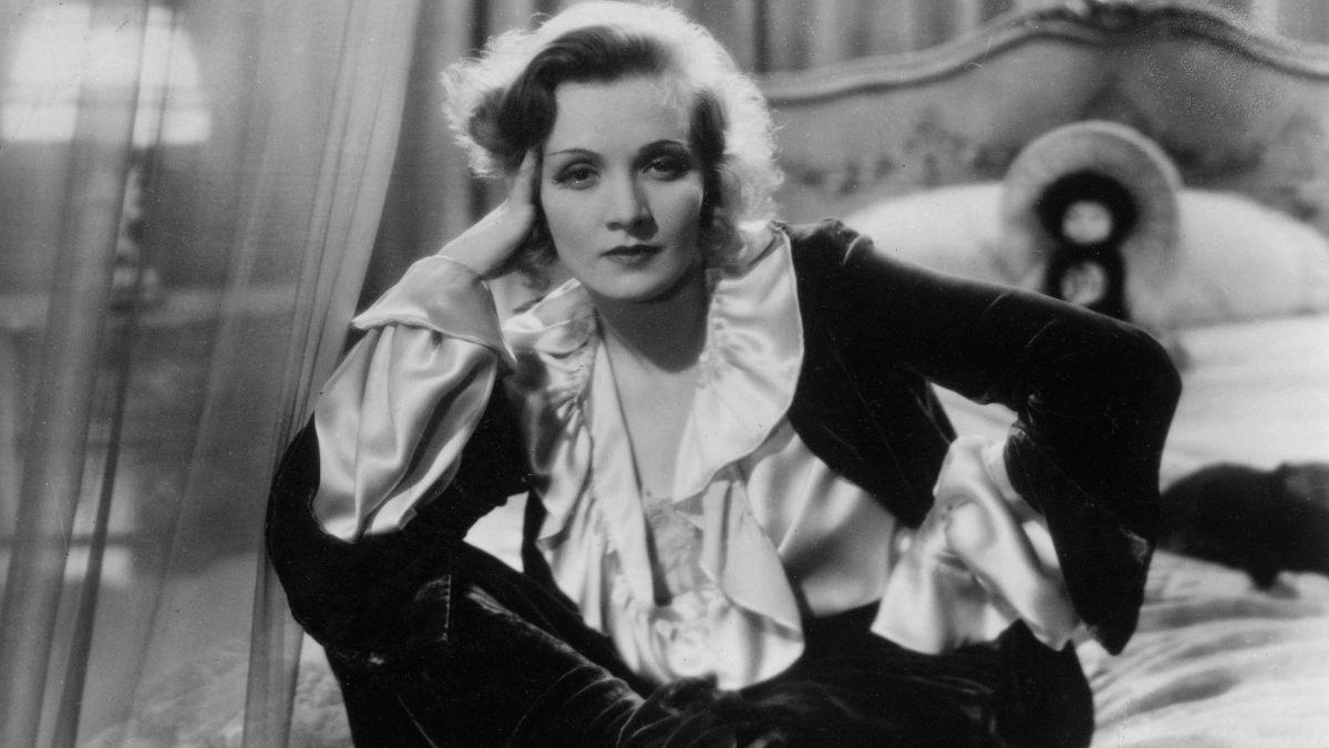 Greta Garbo allegedly had a fling with Marlene Dietrich, according to an author.