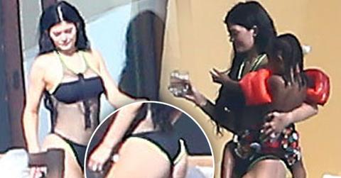 Kylie Jenner Tyga Mexico Bikini Beach King