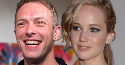 //chris martin and jennifer lawrence