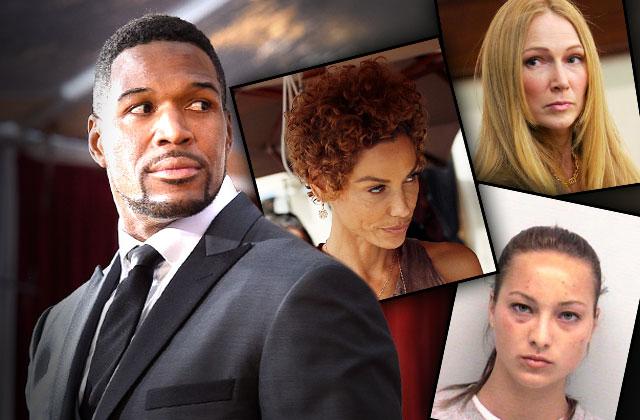 //michael strahan quits kelly ripa live arrests lawsuits court records good morning america