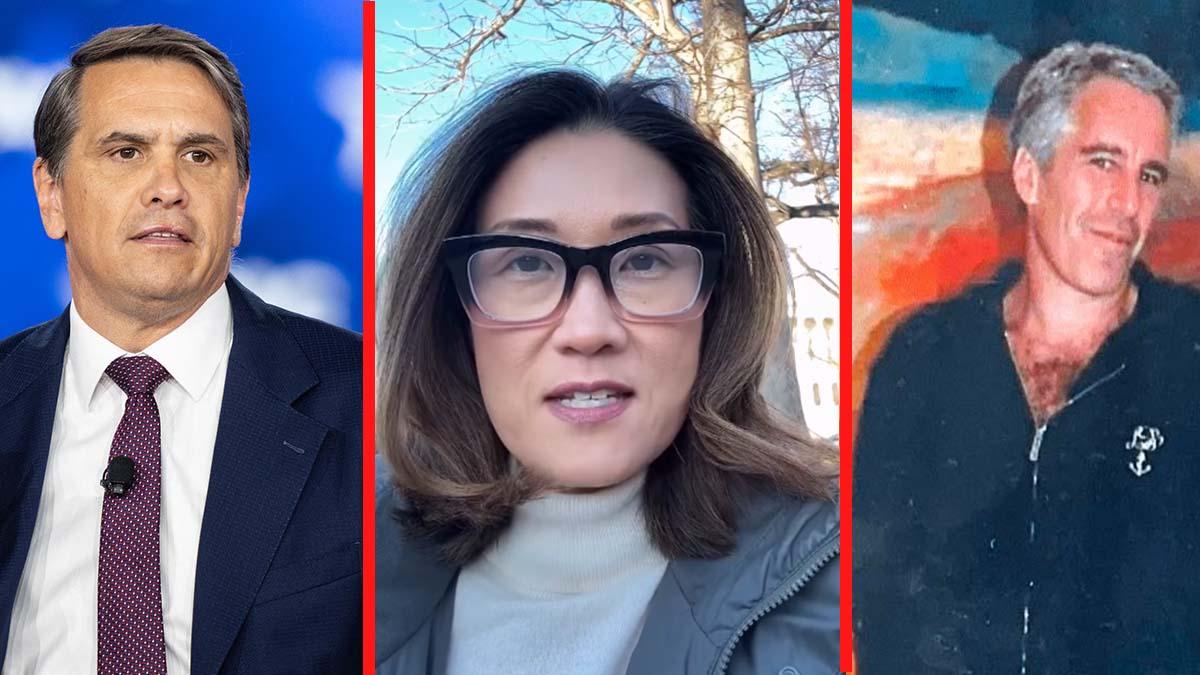 Todd Blance, Katie Phang and Jeffrey Epstein