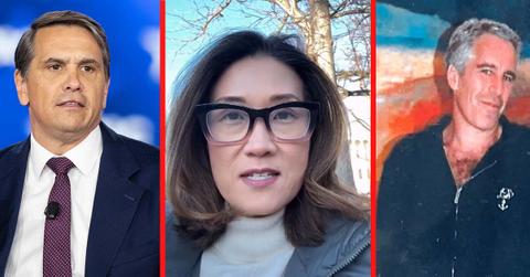 Todd Blance, Katie Phang and Jeffrey Epstein