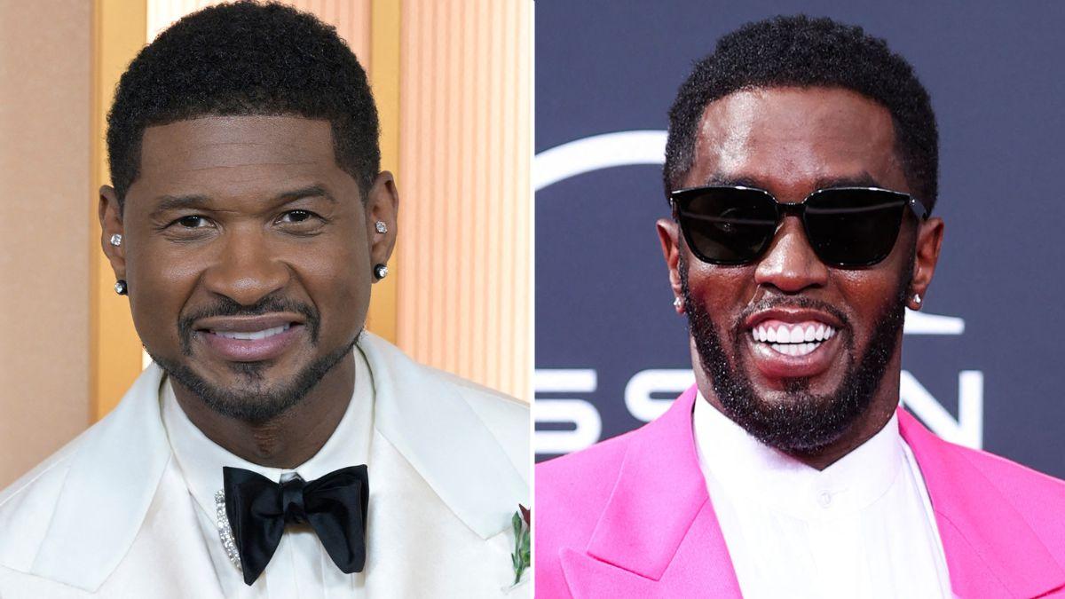 spit image of Usher and Diddy