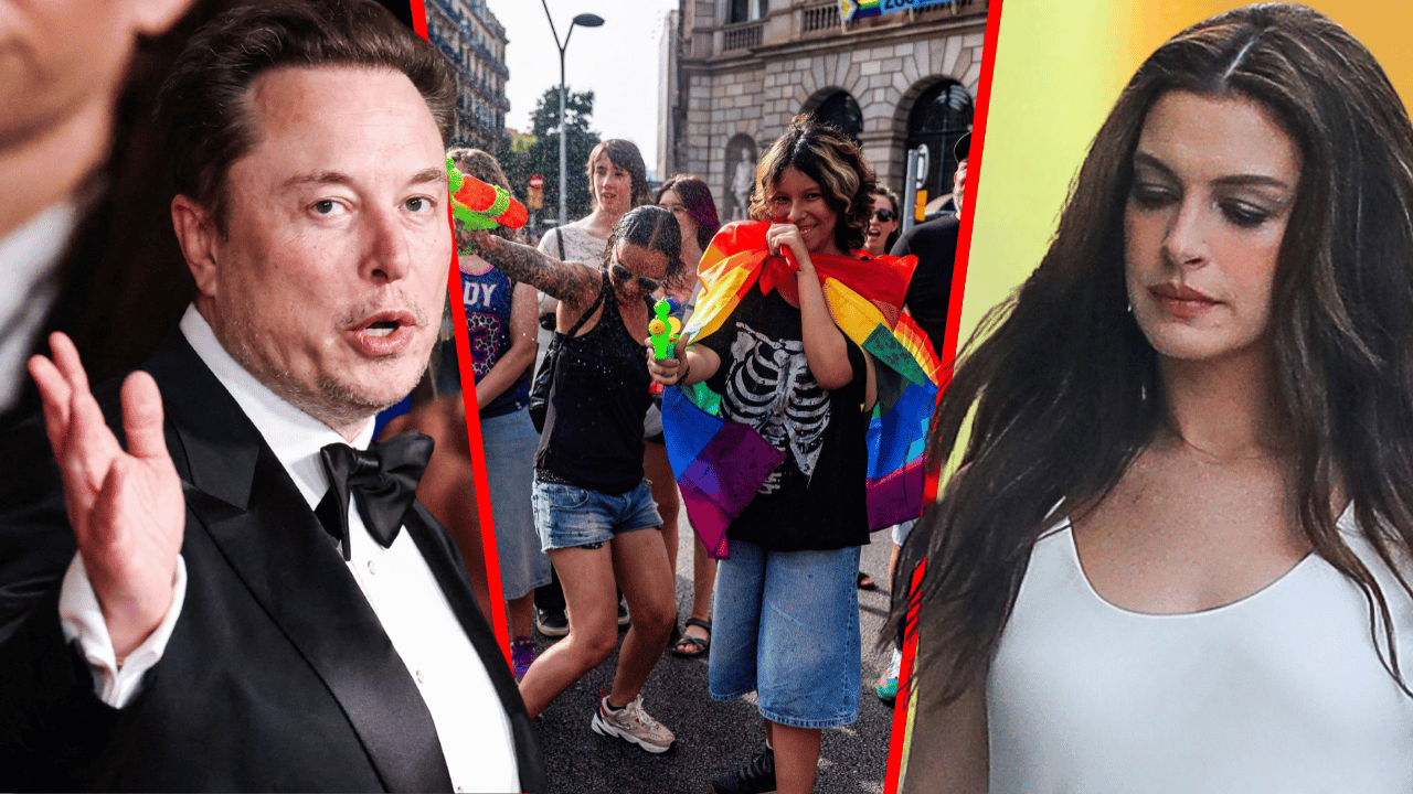 Elon Musk criticized Anne Hathaway's 2018 remarks.