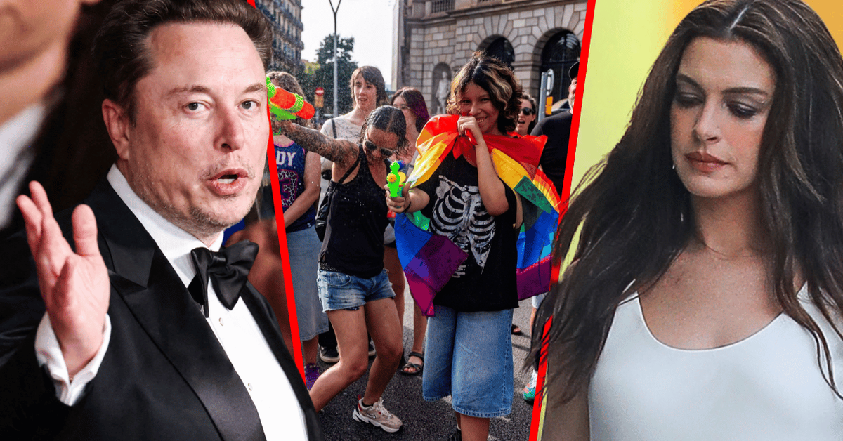 Elon Musk Slams Anne Hathaway Over Resurfaced Speech…
