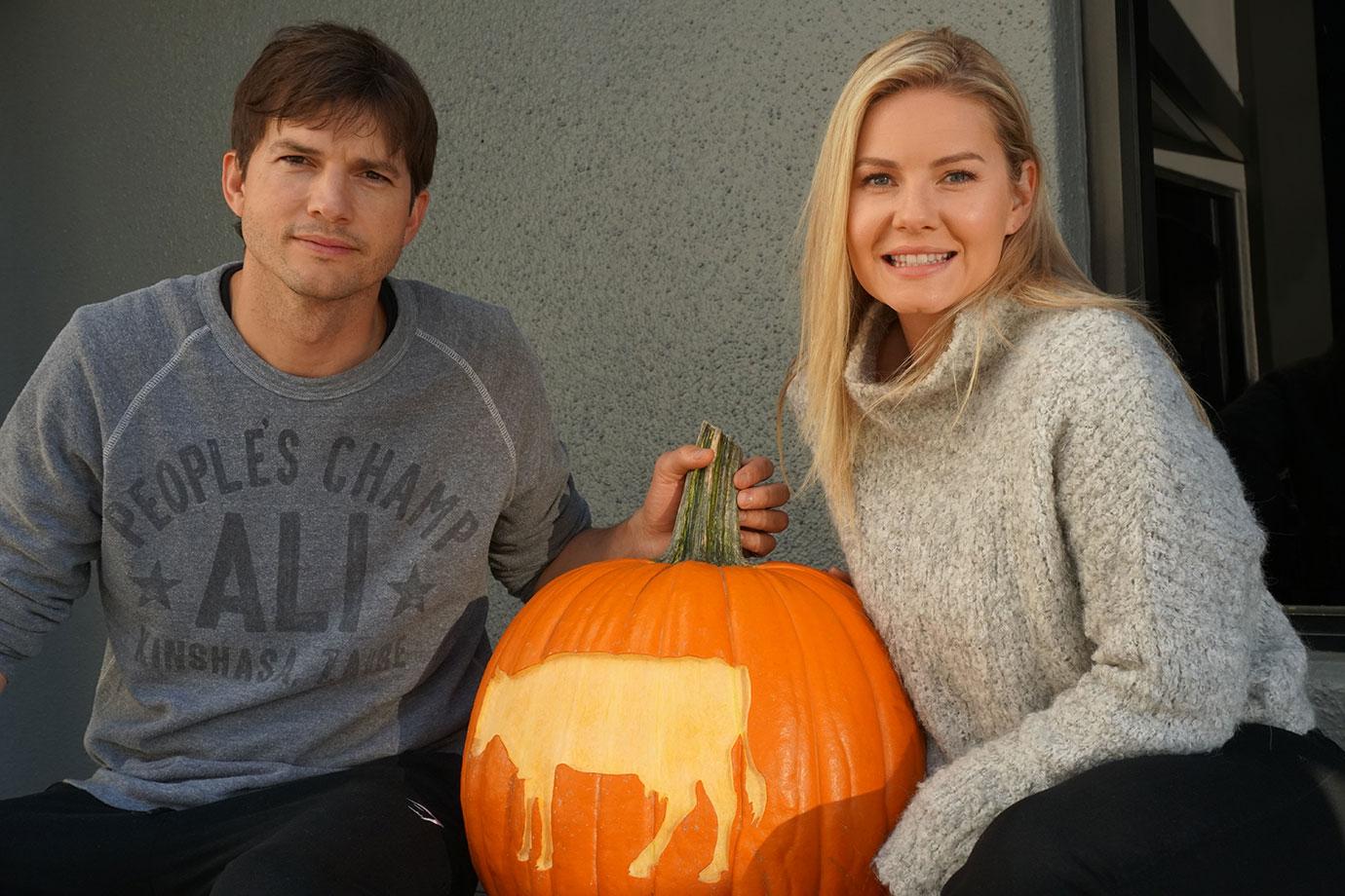 //Ashton and Elisa Pumpkin Photo