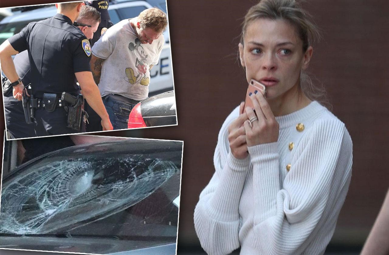 Jaime King Son Car Attack