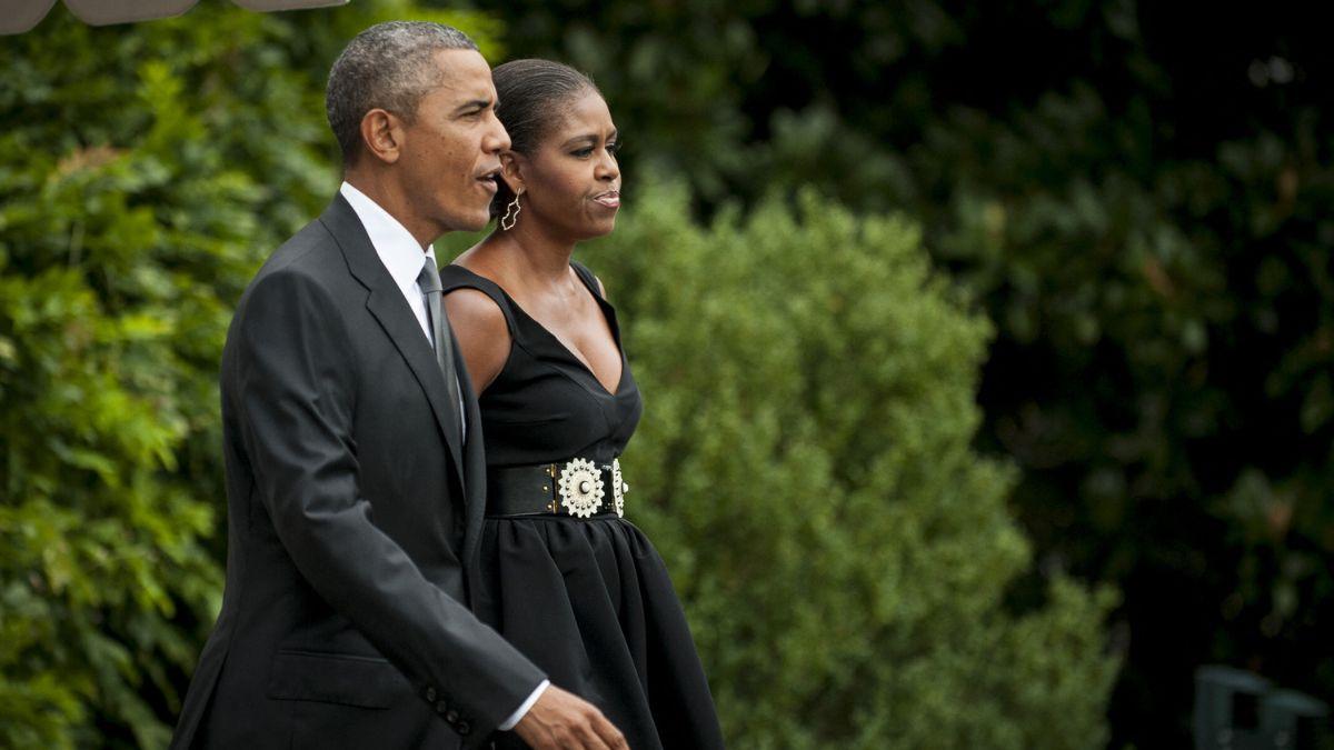 Photo of Barack and Michelle Obama