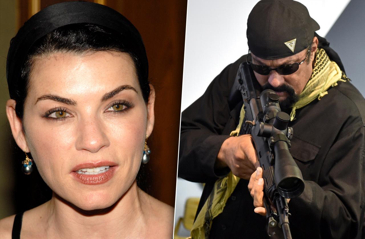 //juliana marguiles reveals scary encounter with steven seagal