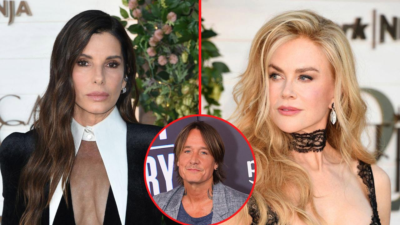 Sandra Bullock,Nicole Kidman, Keith Urban