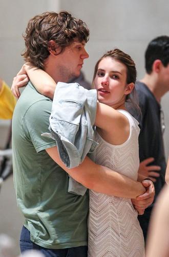 //evan peters emma roberts