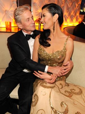 //michael douglas catherine zeta jones tall