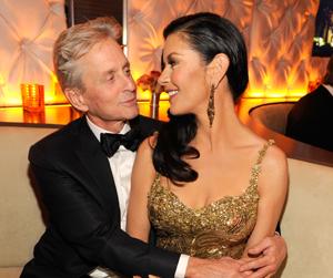 //michael douglas catherine zeta jones tall