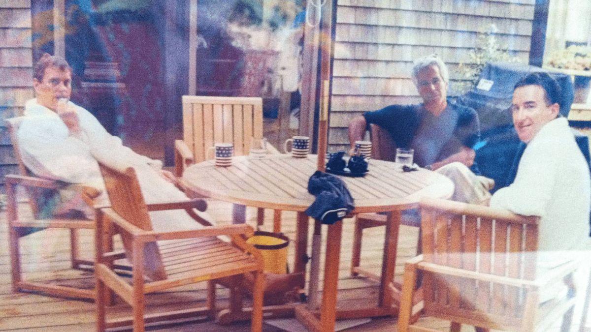 Photo of Prince Andrew, Jeffrey Epstein and Peter Mandelson