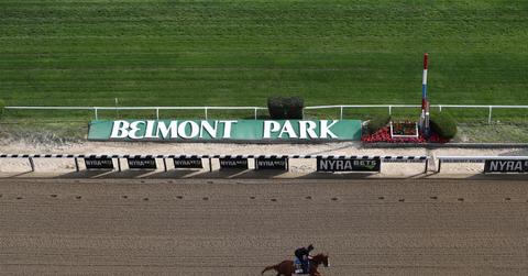 //justify wins belmont stakes pp
