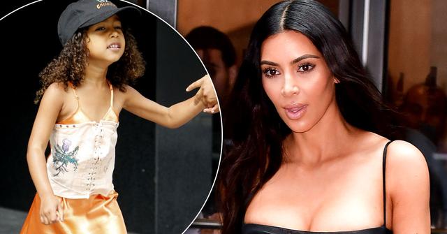 Kim kardashian defends north west outfit corset