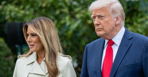 Photo of Melania Trump and Donald Trump