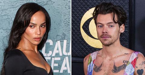 Photo of Zoe Kravitz and Harry Styles
