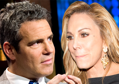 //andy cohen adrienne maloof feud