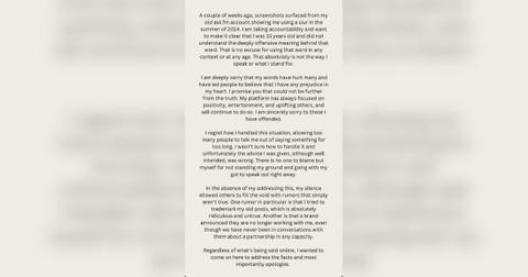 gen z influencer alix earle apologizes using racial slurs no excuse